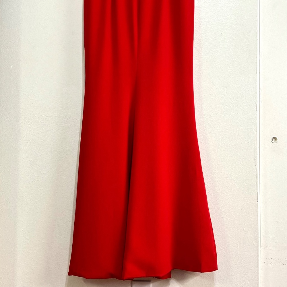 NWOT Dress The Population Brooke Twisted Front Hi Slit Gown, Medium - Picture 8 of 12